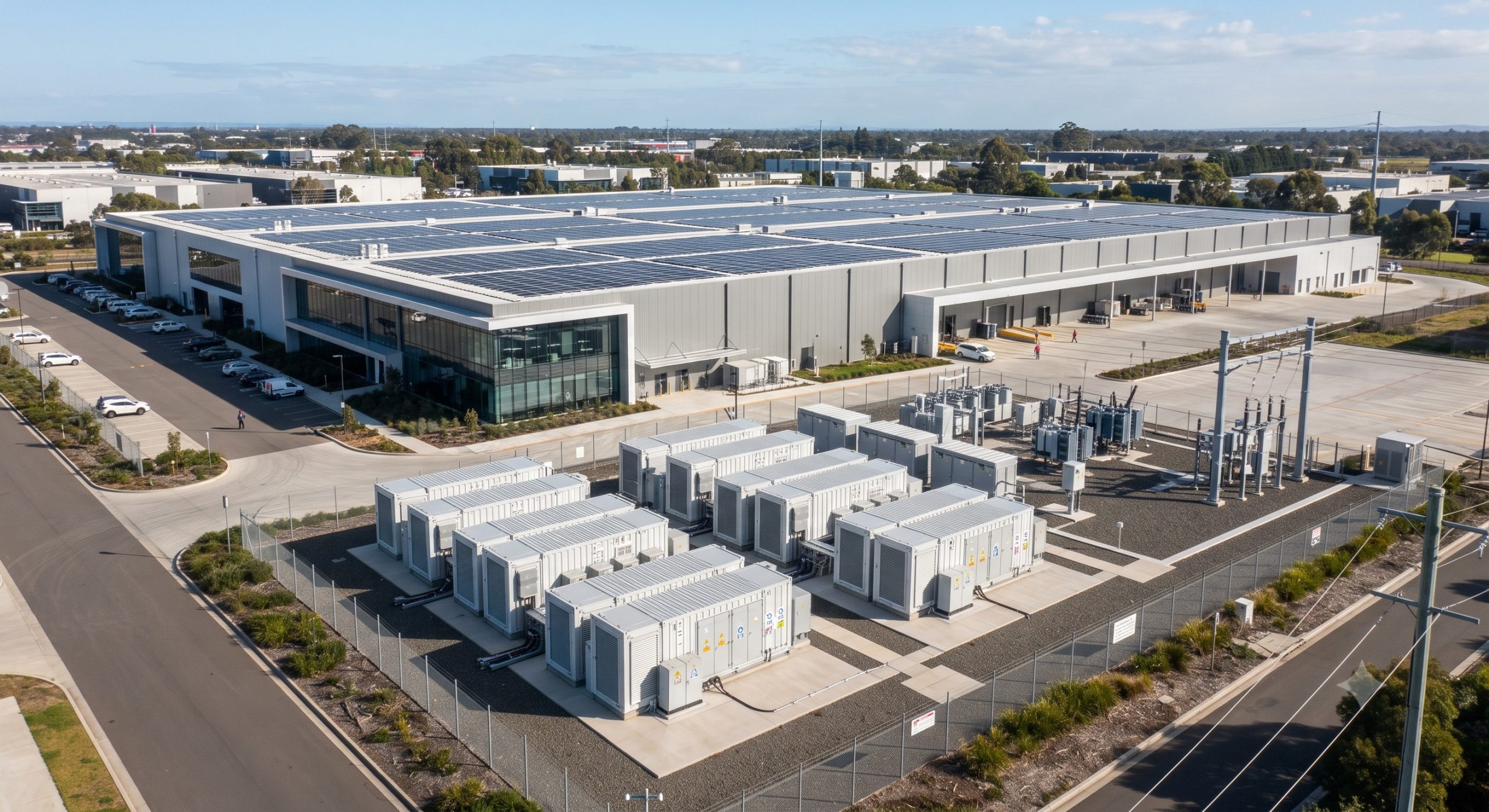 Modular Scalable ESS Cabinet: Large-scale solar-storage project BESS | Parallel Expansion Interface scenario 1