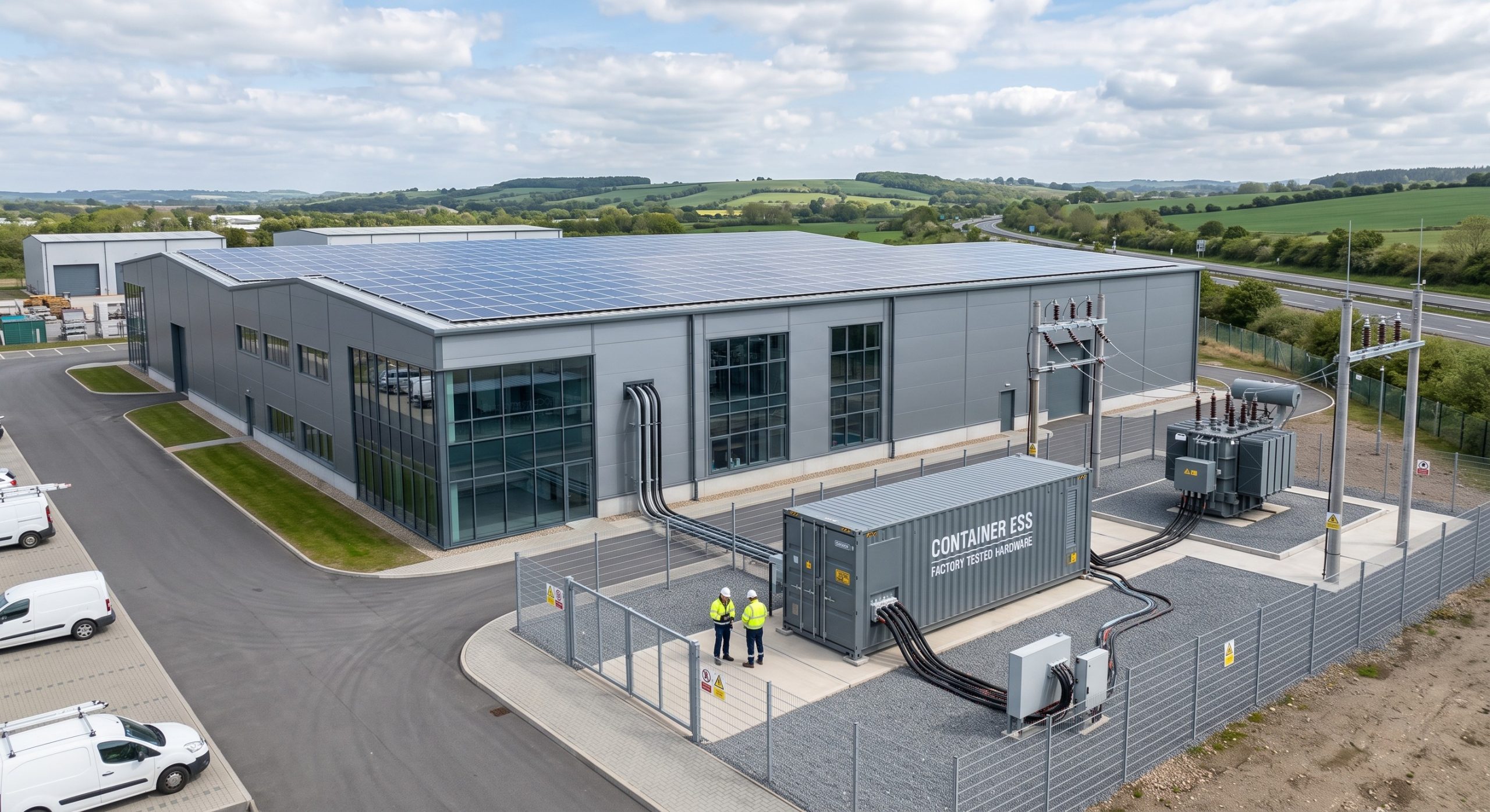 Wholesale Supply: Container ESS Factory Tested Hardware | 2.5MW/5MWh Commercial Energy Storage Cabinet | Global Delivery scenario 1