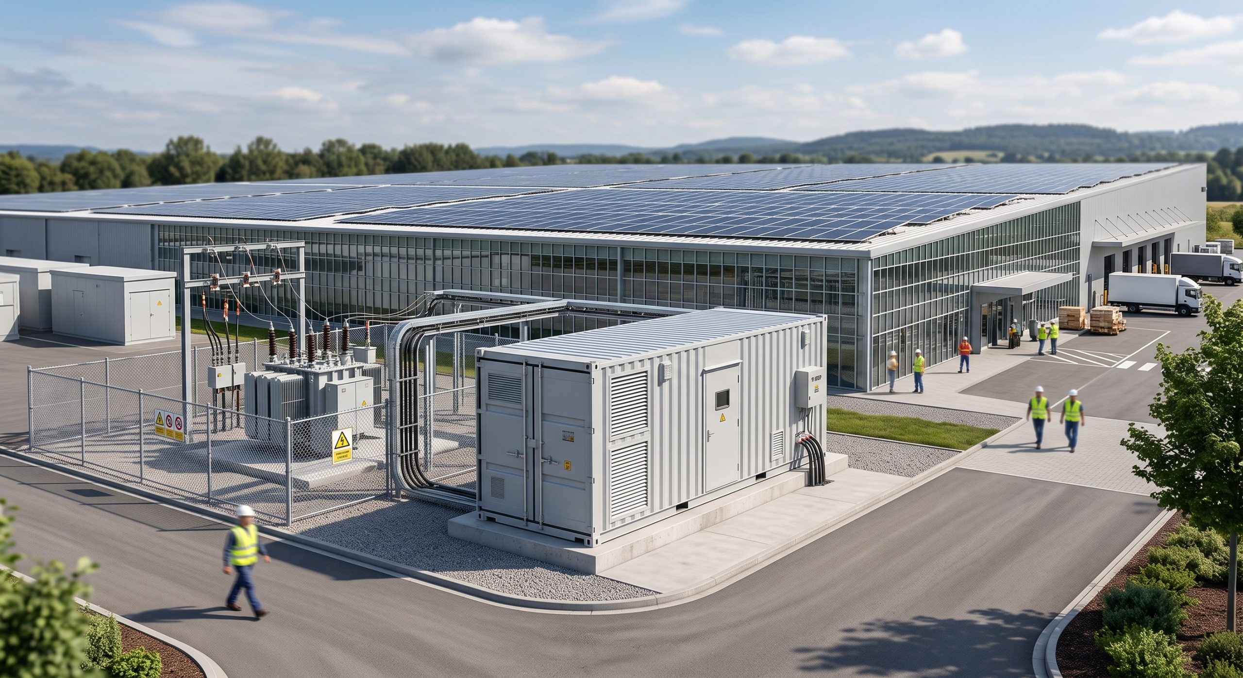 Ready to Deploy: Pre-wired energy storage container buy | Commercial Battery ESS | 10-Year Warranty & Local O&M scenario 1
