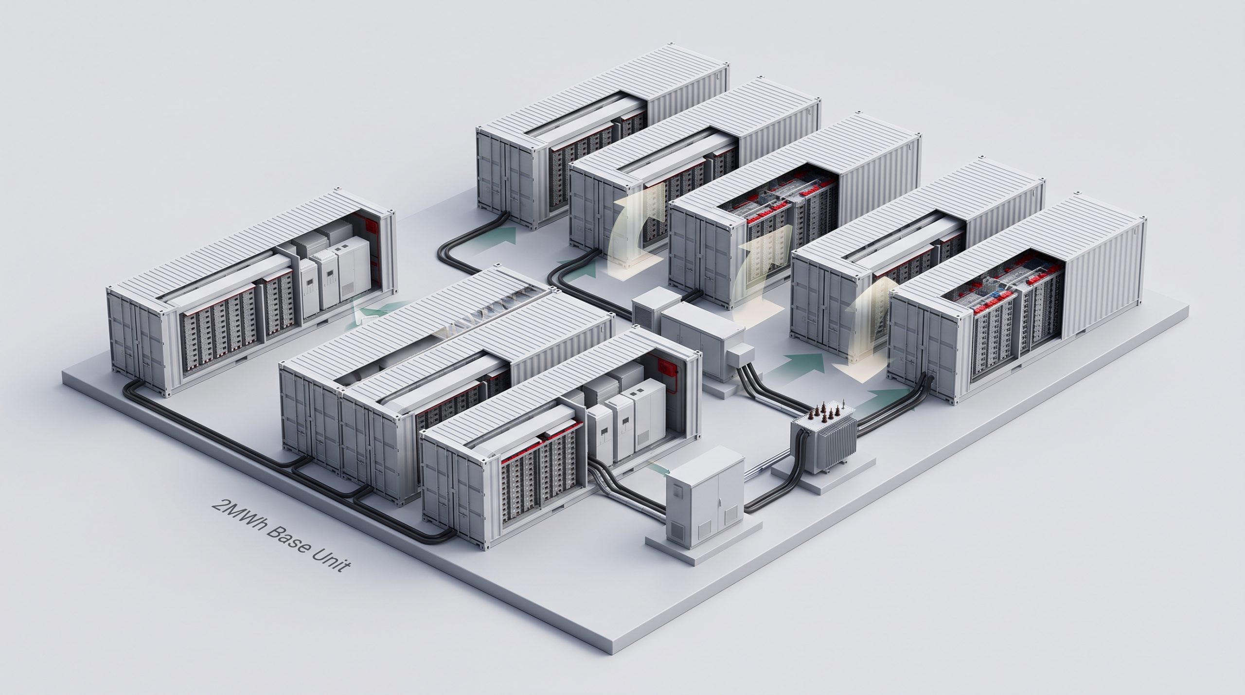 Wholesale Supply: 2MWh Containerized Energy Storage System | Commercial Energy Storage Cabinet | Global Delivery - Image 3