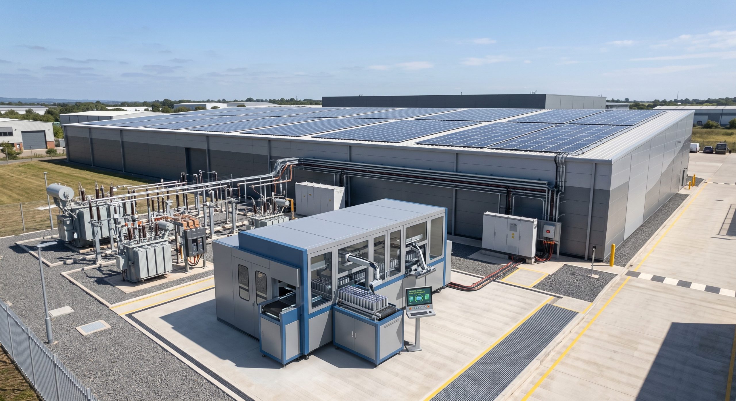 Ready to Deploy: Advanced Battery Cell Grading Machine | Commercial C&I ESS | 10-Year Warranty & Local O&M scenario 1
