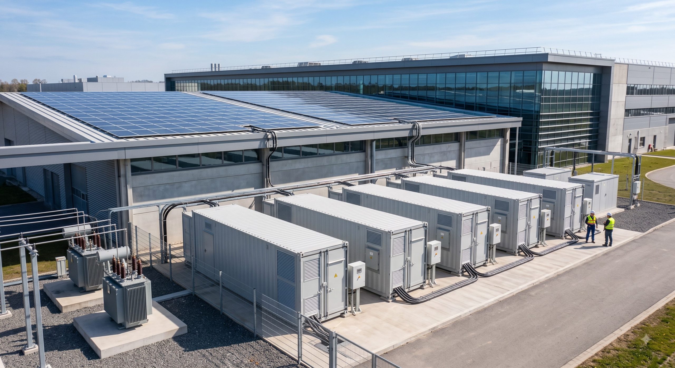 Wholesale Supply: High-capacity containerized storage plant 5.0MWh / 2.5MW | Commercial Energy Storage Cabinet | Global Delivery scenario 1