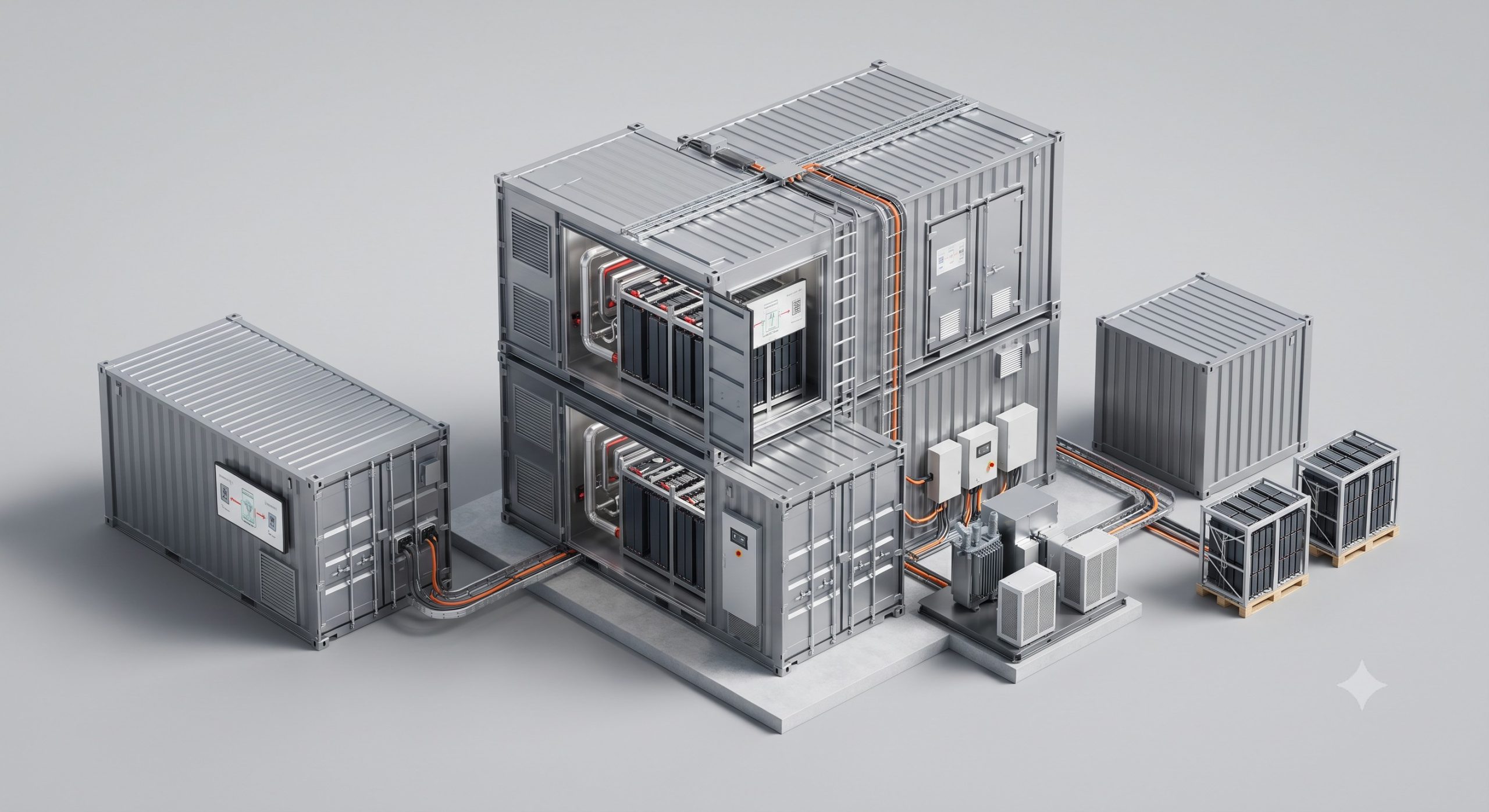 Wholesale Supply: Grid-scale lithium battery container bulk | Commercial Energy Storage Cabinet | Global Delivery - Image 3