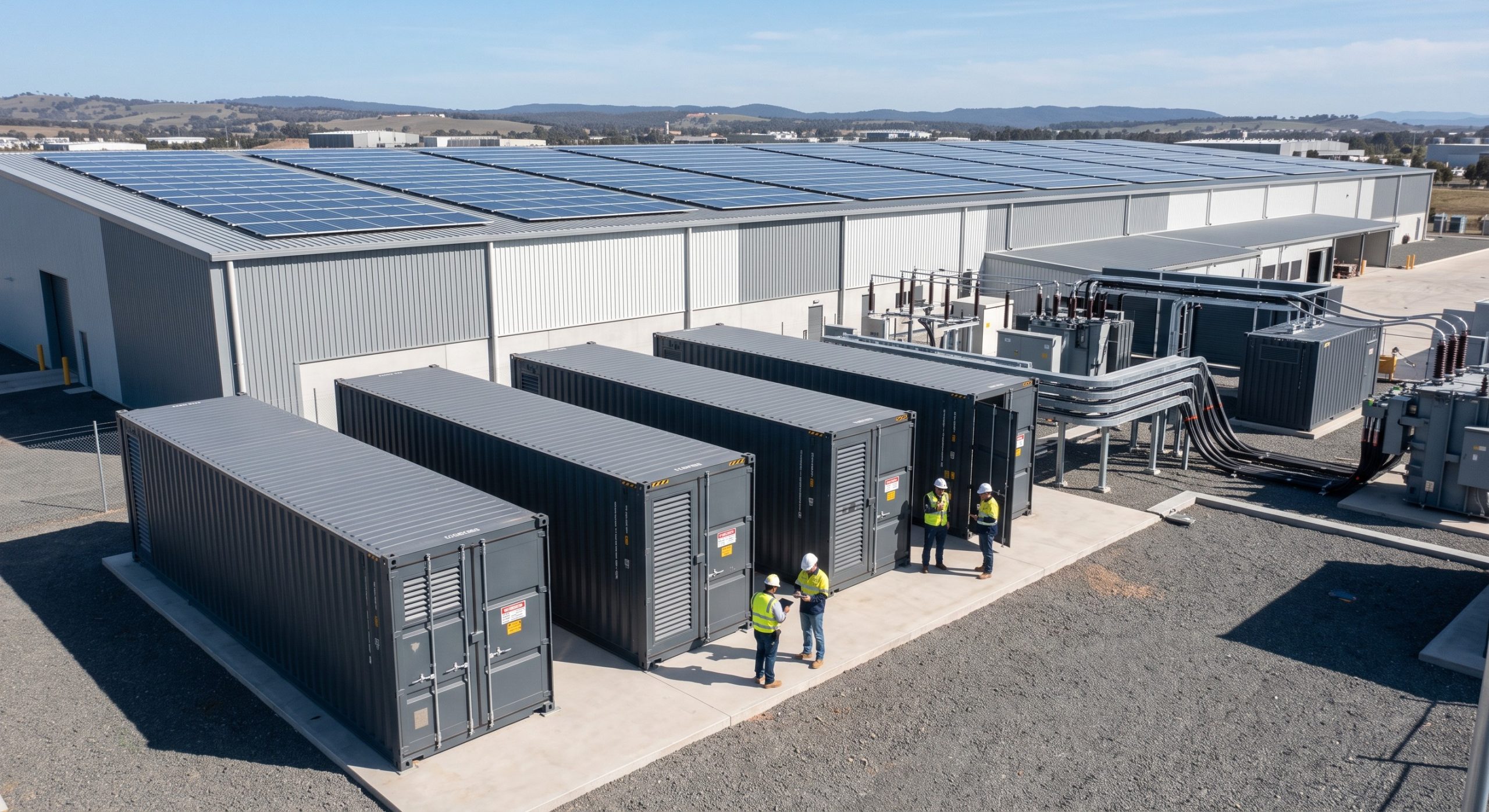 Wholesale Supply: Heavy-duty utility battery system 1.2MWh Liquid-Cooled ESS | Commercial Energy Storage Cabinet | Global Delivery scenario 1
