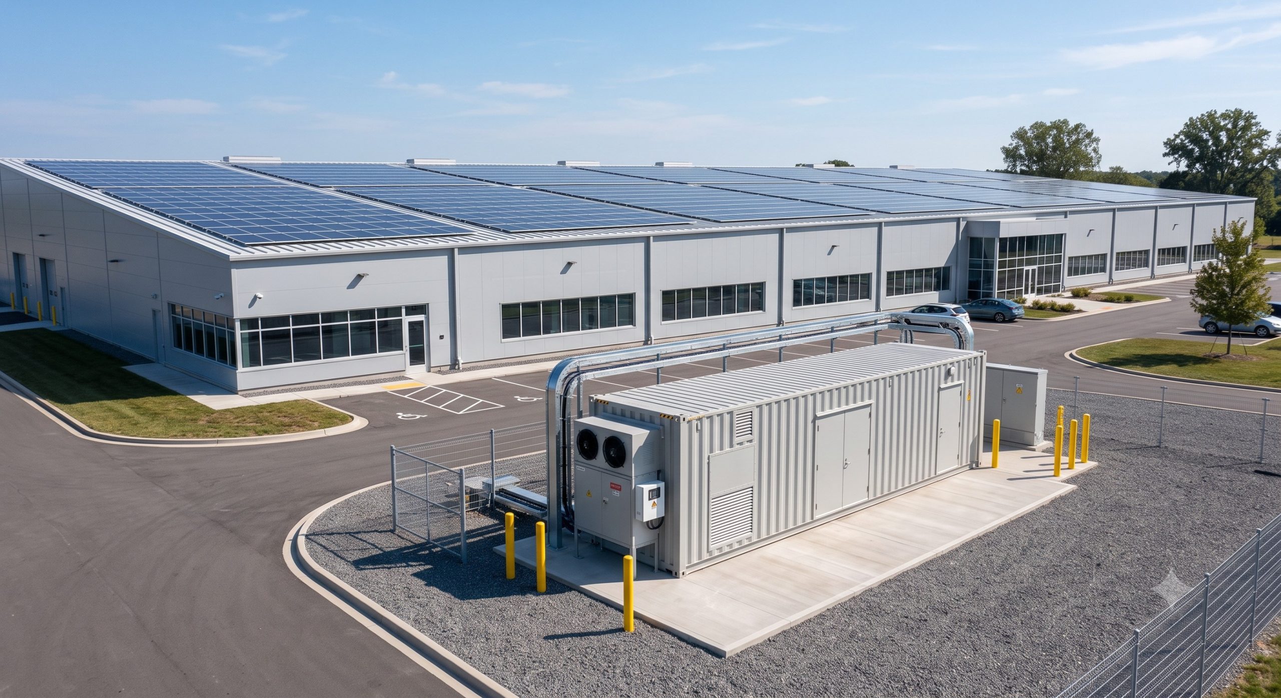 UL 9540 & IEC Certified BESS: Container BESS with PCS integrated | Safe Energy Independence scenario 1