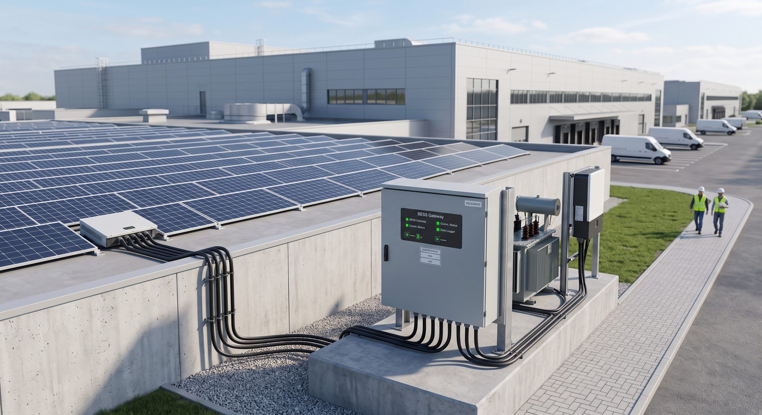 Wholesale Supply: BESS communication protocol module | Commercial Energy Storage Cabinet | Global Delivery scenario 1