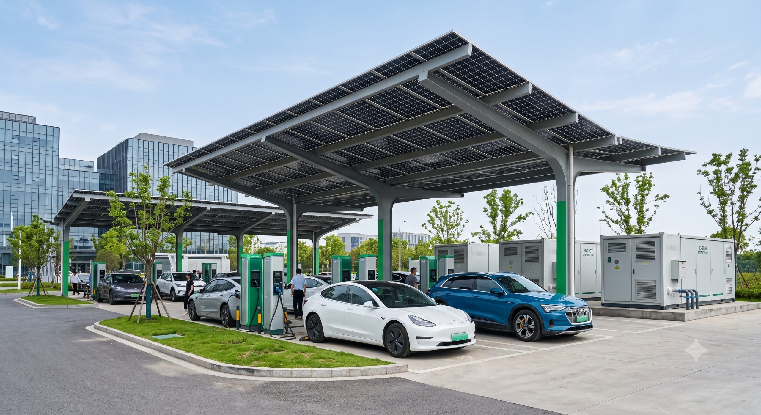 PV-Storage-Charging Synergy: Deploying Home Solar-Storage-Charging Systems for EV Supercharging Stations details