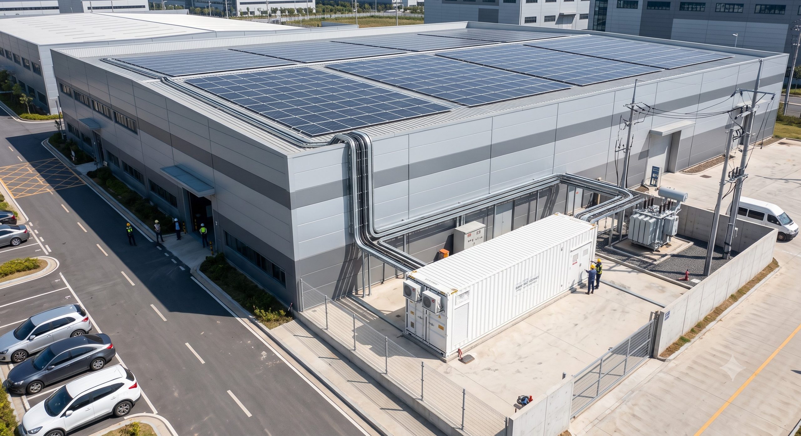 Wholesale Supply: Pre-assembled container ESS factory | Commercial Energy Storage Cabinet | Global Delivery scenario 1