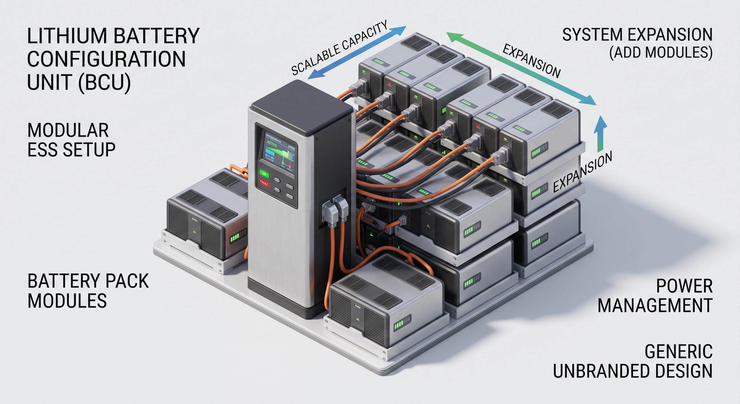 Wholesale Supply: Lithium Battery Pack Configuration Unit (200kWh Liquid Cooling) | Commercial Energy Storage Cabinet | Global Delivery - Image 3