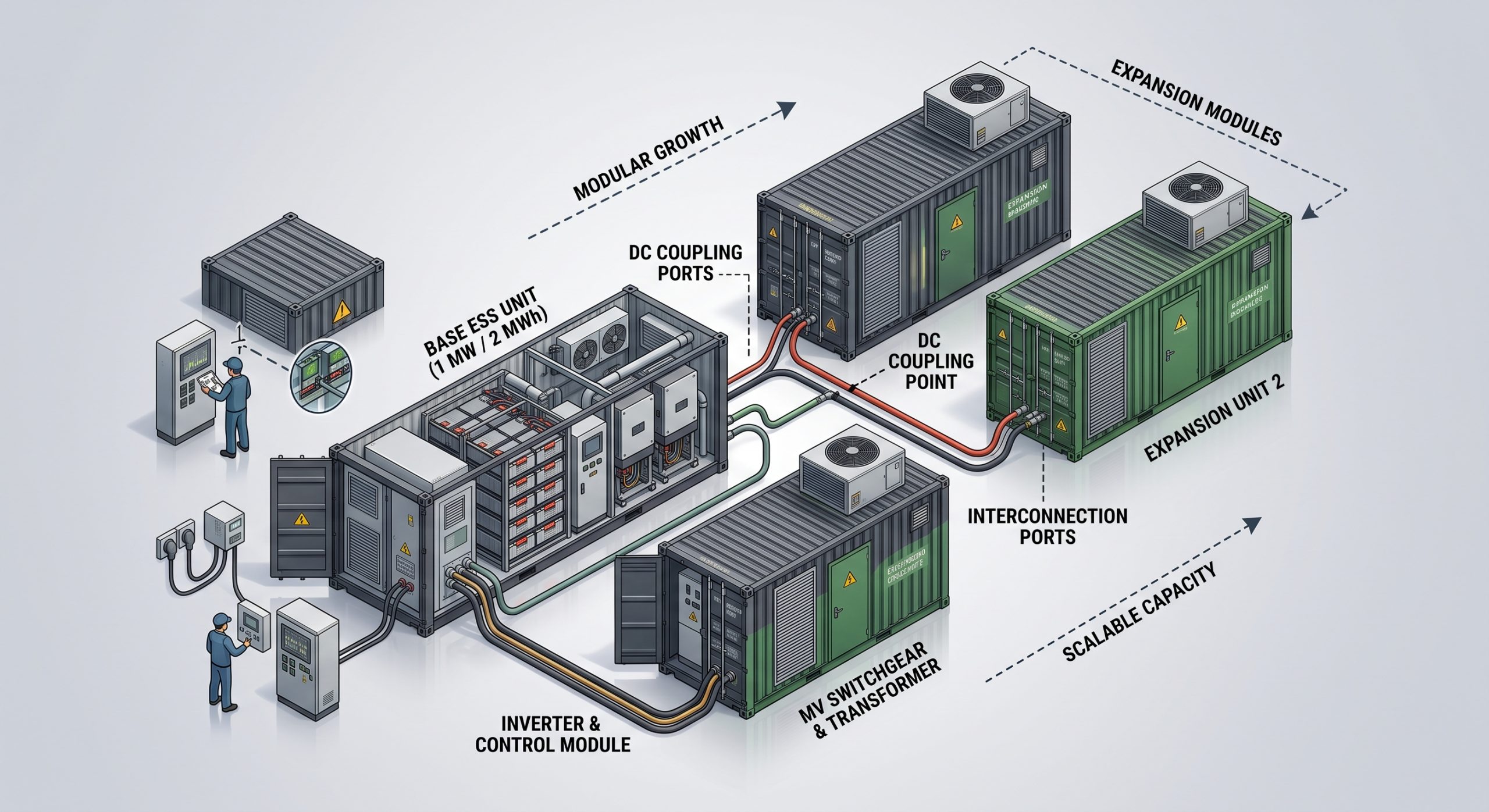 Wholesale Supply: Containerized energy storage system price list 1MWh Liquid-Cooled BESS | Commercial Energy Storage Cabinet | Global Delivery - Image 3