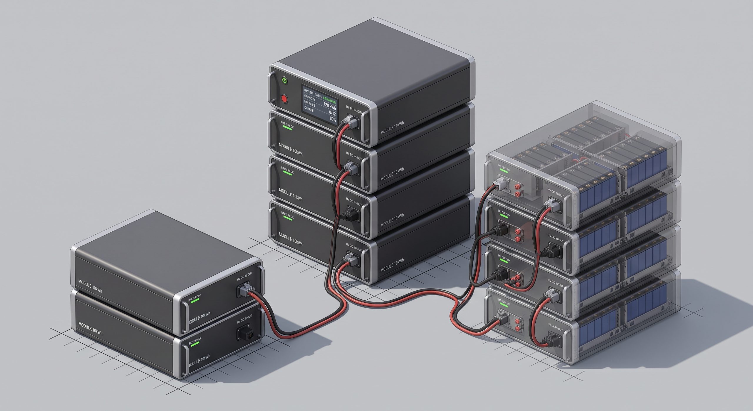 Wholesale Supply: LiFePO4 Battery Cell (LFP-280Ah) Commercial ESS Cabinet | Global Delivery & Liquid Cooling - Image 3
