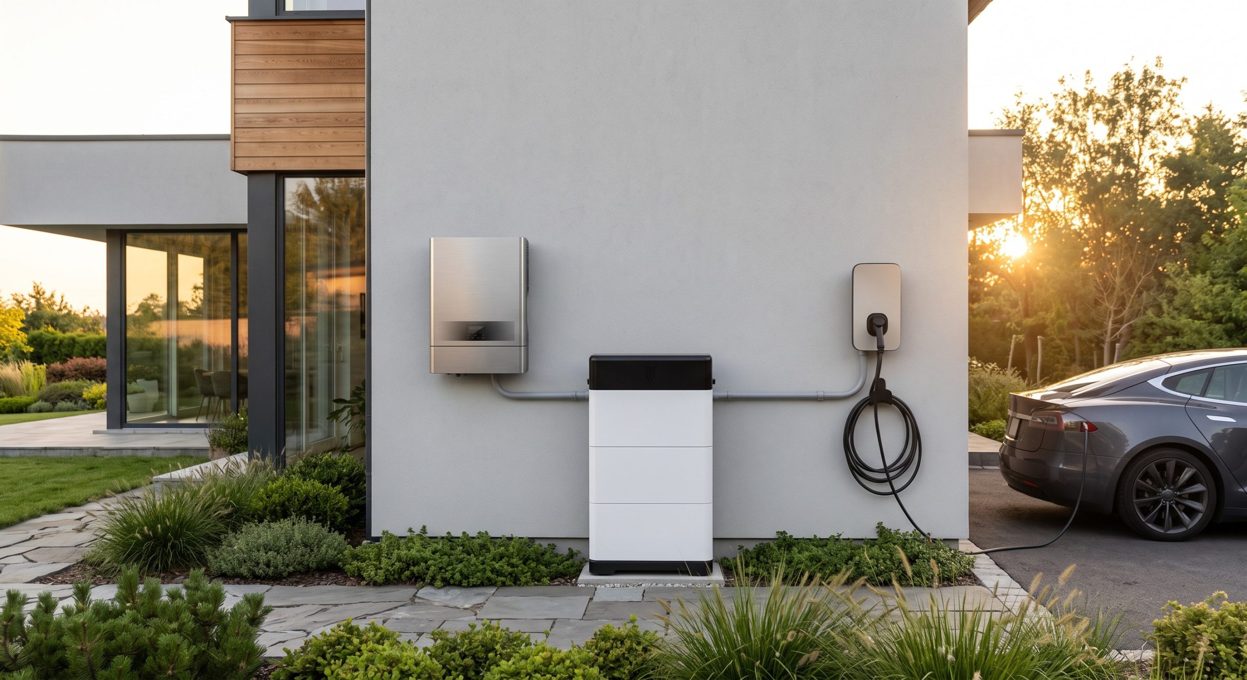 PV-Storage-Charging Infrastructure Reference Design Guide for Residential Solar-Storage-Charging Wiring Diagram details
