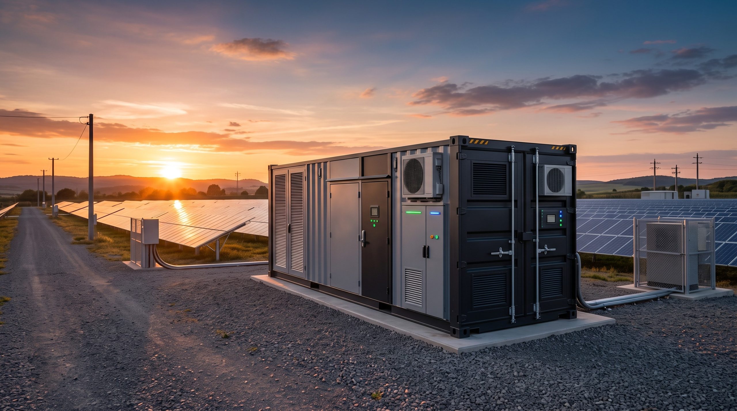 Wantage corporate capability statement - Official Commercial BESS Technical Overview & Datasheet details